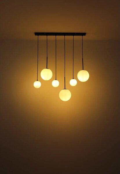 Globo 15168-6 - Luster na lanku HALLIE 3xE27/9W/230V + 3xG9/5W