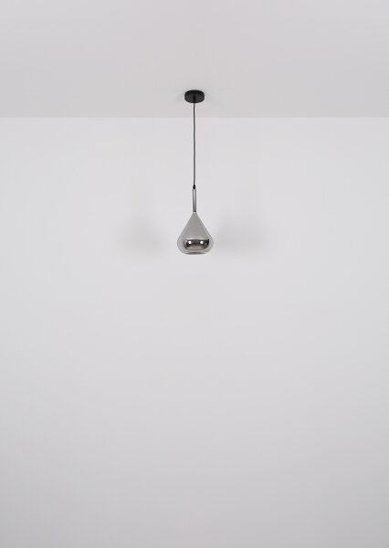 Globo 15542 - Luster na lanku GEEKY 1xE27/60W/230V pr. 20 cm čierna