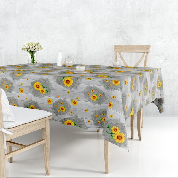 Obrus ​​PVC M-115B - Slnečnica - Role 140cm x 20m