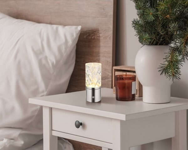 Globo 21010N - LED stmievateľná stolná lampa LUNKI LED/2,5W/3,7V