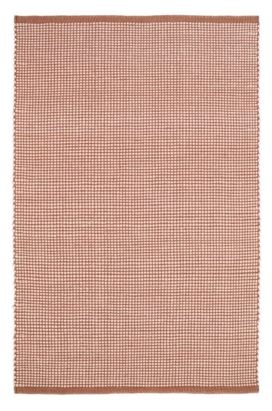 Červený koberec s podielom vlny 130x70 cm Bergen - Nattiot