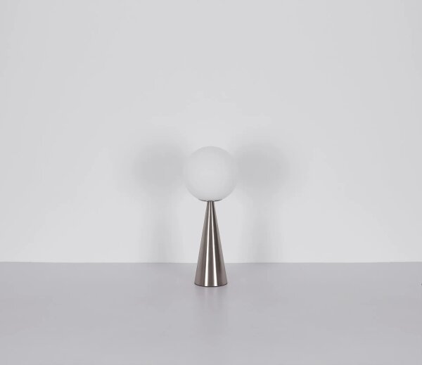 Globo 21031N - Stolná lampa PINPAL 1xE27/40W/230V chróm