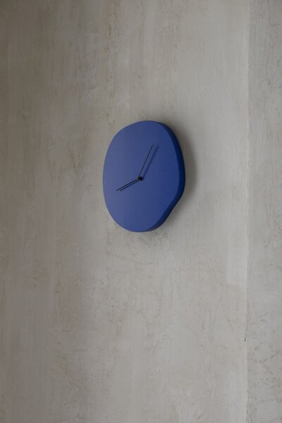 Nástenné hodiny Melt Blue