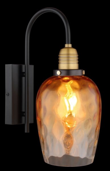 Globo 15786W - Nástenná lampa SALVY 1xE27/60W/230V oranžová