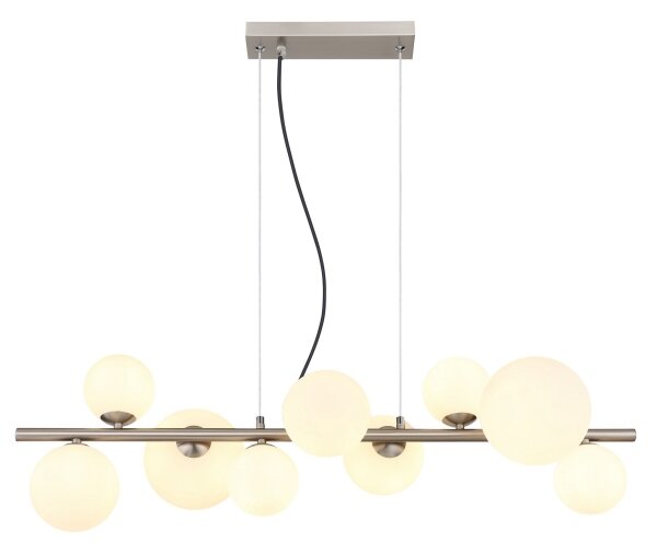 Globo 56140-9H - LED Luster na lanku RIHA 9xG9/3W/230V chróm