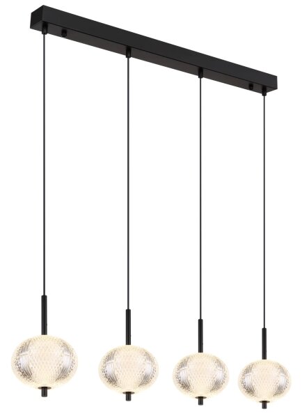 Globo 16042-4H - LED Luster na lanku AIDA 4xLED/5,75W/230V 3000K/4500K/6500K