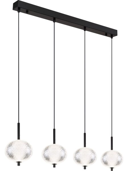 Globo 16042-4H - LED Luster na lanku AIDA 4xLED/5,75W/230V 3000K/4500K/6500K