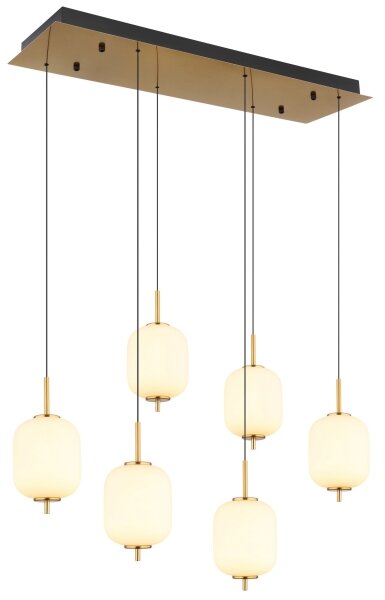 Globo 15217-6 - LED Luster na lanku EWALD 6xLED/6,7W/230V