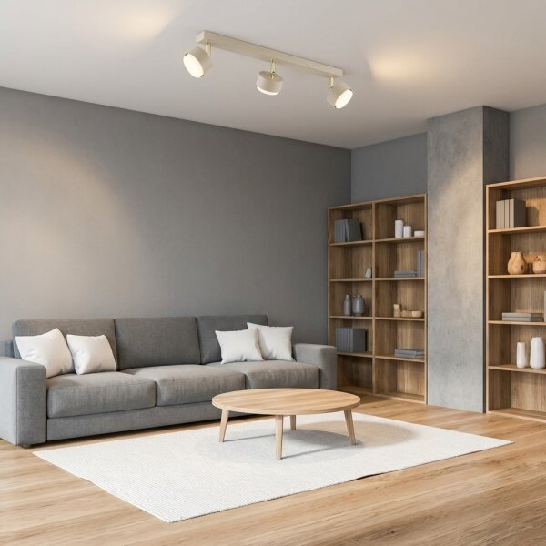 Brilagi - LED bodové svietidlo MONO 3xGX53/12W/230V béžové