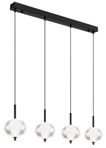 Globo 16042-4H - LED Luster na lanku AIDA 4xLED/5,75W/230V 3000K/4500K/6500K