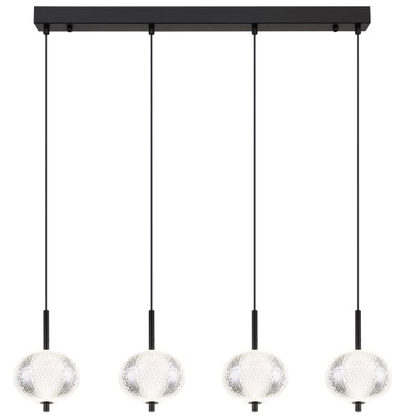 Globo 16042-4H - LED Luster na lanku AIDA 4xLED/5,75W/230V 3000K/4500K/6500K