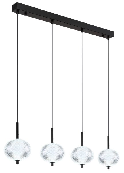 Globo 16042-4H - LED Luster na lanku AIDA 4xLED/5,75W/230V 3000K/4500K/6500K
