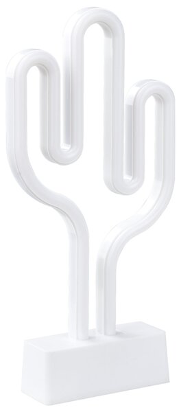Súprava 3 neónových LED dekorácií viacfarebná PVC materiál dekoratívne svietidlo na batérie
