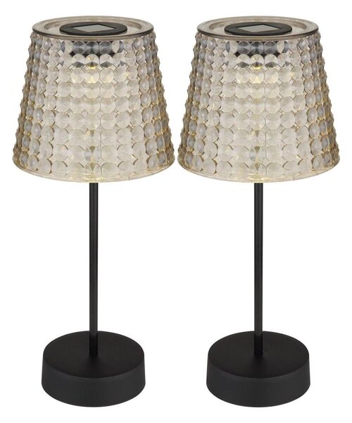 Globo 36634-2S - SADA 2x LED Solárne svietidlo SOLAR LED/0,06W/3V IP44 šedá