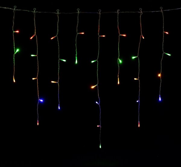 Aigostar - LED vonkajšia vianočná reťaz 300xLED/8 funkcií 3xAA 18x06m IP44 viacfarebná