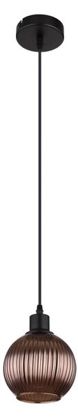 Globo 15638B - Luster na lanku ZUMBA 1xE27/25W/230V pr. 15 cm meď