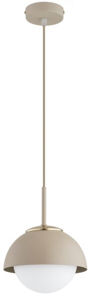 Brilagi - Luster na lanku COSMO 1xE27/60W/230V priem. 18 cm béžová/zlatá