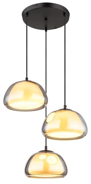 Globo 15743-3HR - Luster na lanku JELLA 3xE14/40W/230V