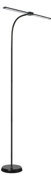 LED Stmievateľná stojacia lampa TEILO LED/14W/230V 3000/4000/6000K čierna