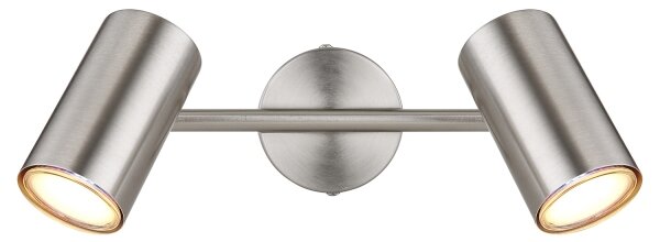 Globo 57914-2N - Bodové svietidlo ALLVI 2xGU10/25W/230V chróm