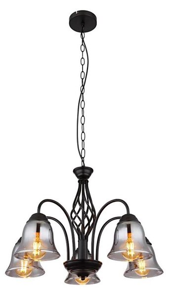 Globo 60298-5H - Luster na reťazi GONNY 5xE27/60W/230V