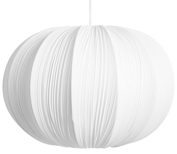 Závesná lampa biele látkové bavlnené tienidlo moderný dizajn osvetlenie do obývacej izby