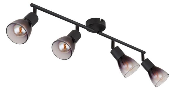 Globo 54312-4 - Bodové svietidlo SATELLA 4xE14/25W/230V čierna