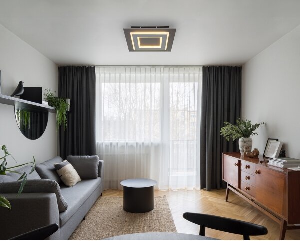Globo 48033-24 - LED Stropné svietidlo JAYDEN LED/24W/230V 32x32 cm antracit
