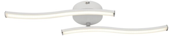 Globo 67178WC - LED Stropné svietidlo ELOISE 2xLED/6W/230V biela