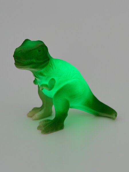 Sinsay - Detská nočná LED lampička v tvare dinosaura - zelená