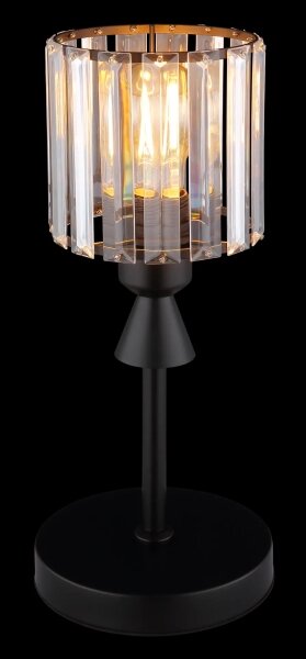 Globo 15742T - Stolná lampa JORDANA 1xE27/60W/230V pr. 15 cm čierna