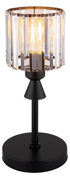 Globo 15742T - Stolná lampa JORDANA 1xE27/60W/230V pr. 15 cm čierna