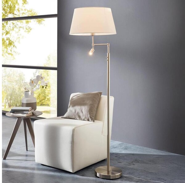 Eglo/Edi Light 55961 - LED Stojacia lampa SANTANDER 1xE27/11W/230V + LED/2,3W