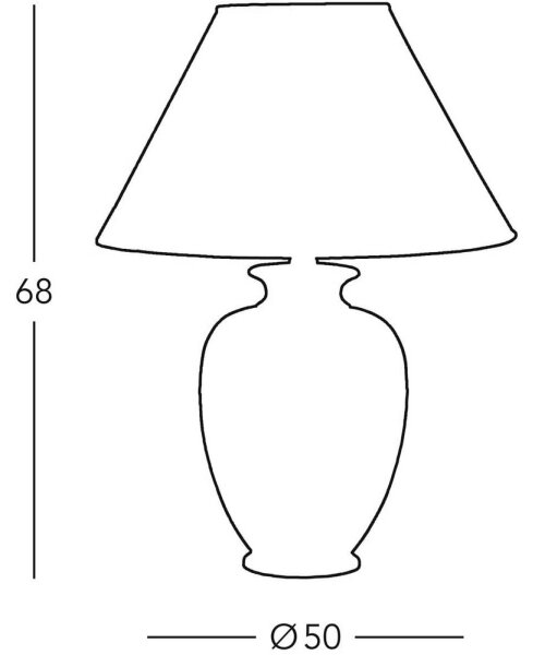 Kolarz 0014.75 - Stolná lampa GIARDINO 1xE27/100W/230V