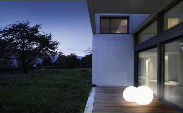 Eglo 98108 - LED RGBW Vonkajšie svietidlo MONTEROLO-C LED/9W/230V IP65 pr.600