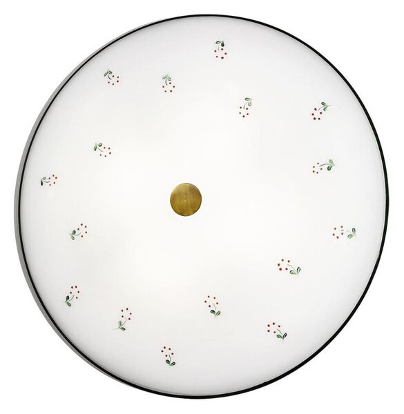 Kolarz 731.U14.4.70- Stropné svietidlo NONNA 4xE27/60W/230V pr.54 cm zelená/mosadz