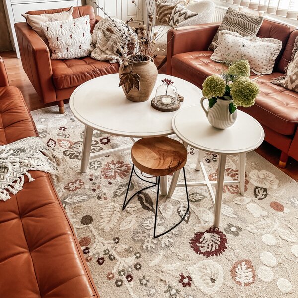 Angel Carpet, Kusový koberec Aurora 25 Beige, 60x110, béžová, kancelária