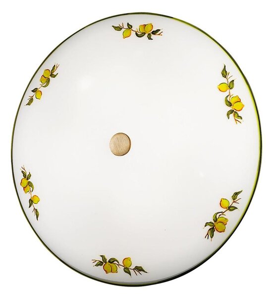 Kolarz 731.U14.4.116 - Stropné svietidlo NONNA 4xE27/60W/230V pr. 54 cm citróny