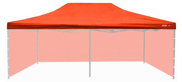 Aga Strecha k predajnému stánku 3x6m Oranžová