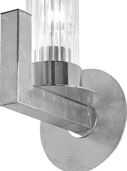 Kolarz 6009.60150 - Nástenné svietidlo RAGGIO 1xE14/25W/230V striebro
