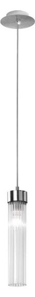 Kolarz 6009.30150 - Luster na lanku RAGGIO 1xE14/25W/230V striebro