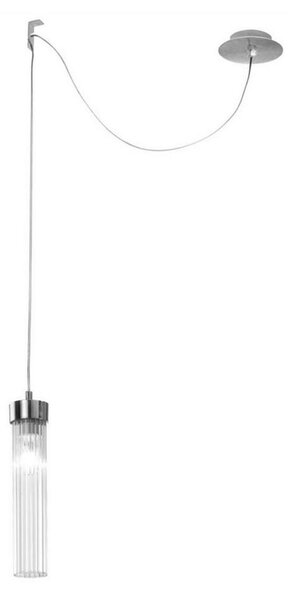 Kolarz 6009.30151 - Luster na lanku RAGGIO 1xE14/25W/230V striebro