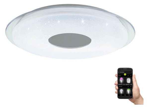 Eglo 900083 - LED Stmievateľné stropné svietidlo LANCIANO-Z LED/19,2W/230V
