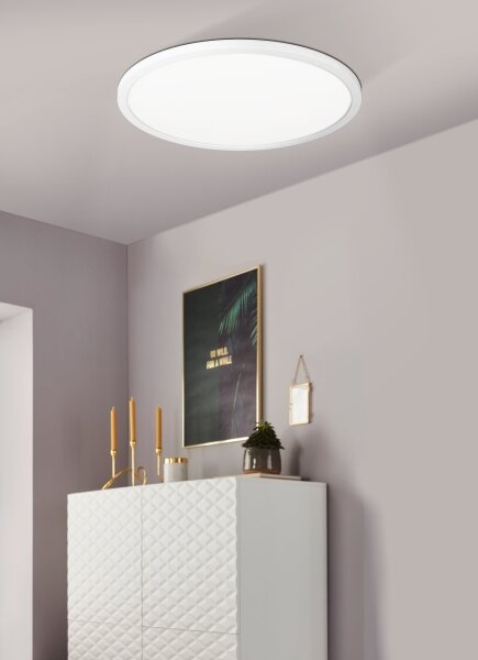 Eglo 31699 - LED RGBW Stmievateľné stropné svietidlo ROVITO-Z LED/16,5W/230V biela