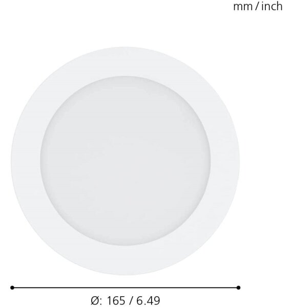 Eglo 31742-LED Stmievateľné kúpeľňové svietidlo FUEVA-Z LED/10,5W/230V IP44 biela