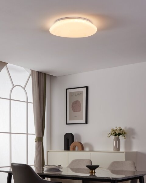 Eglo 900128 - LED RGBW stmievateľné stropné svietidlo SILERAS-Z LED/21,6W/230V