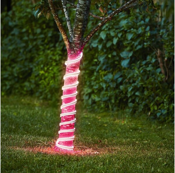Eglo 900219 - LED Pásik FLATNEONLED LED/96W/24V 5 m IP44 ružová