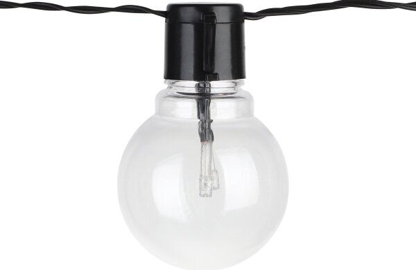 Eglo 900213 - LED Vonkajšia dekoračná reťaz PARTAJ 16xLED/0,064W/24V IP44 čierna