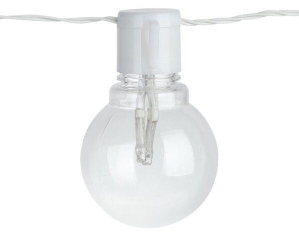 Eglo 900238 - LED Vonkajšia dekoračná reťaz PARTAJ 16xLED/0,064W/24V IP44 biela