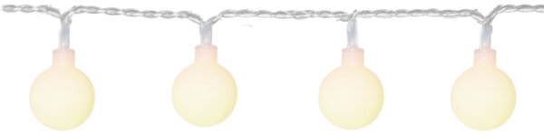 Eglo 900239 - LED Vonkajšia dekoračná reťaz LIBISA 50xLED/0,066W/4,5V IP44